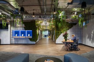 Atlassian Sydney Lift Lobby Reception ELS 2017