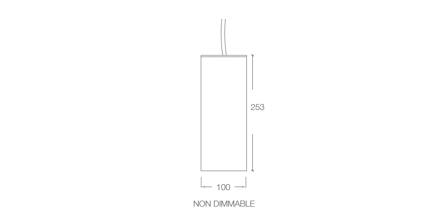 ADL110 PENDANT NON DIM diagram
