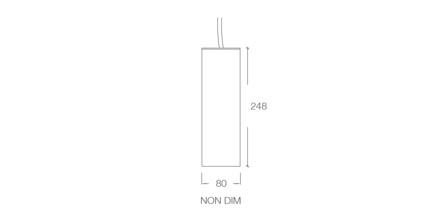ADL90 PENDANT NON DIM diagram