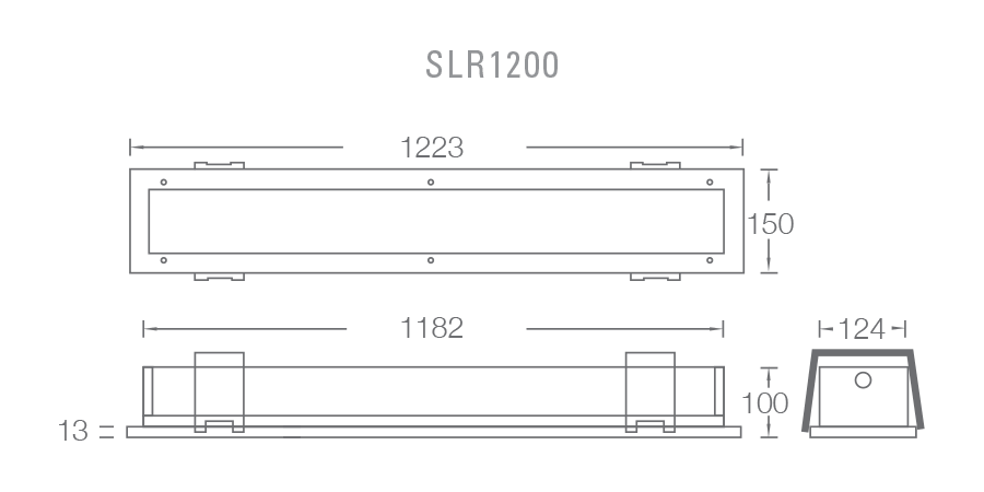 SECURITY LIGHT SLR1200 diagram