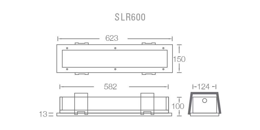 SECURITY LIGHT SLR600 diagram