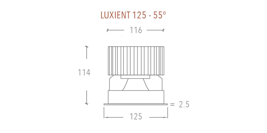 LUXIENT™ 125 DOWNLIGHT