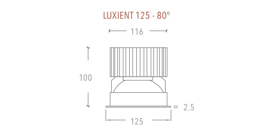 LUXIENT™ 125 DOWNLIGHT