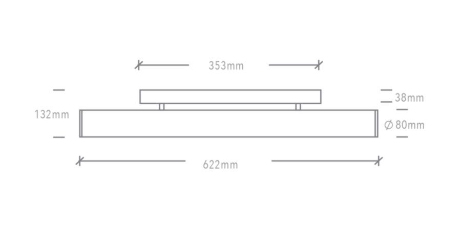 FLUTE WALL 610 diagram