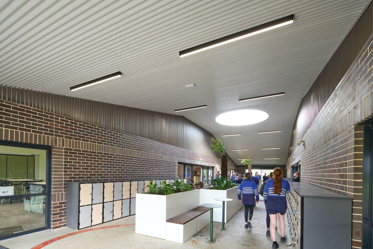 Korumburra Secondary College Hallway