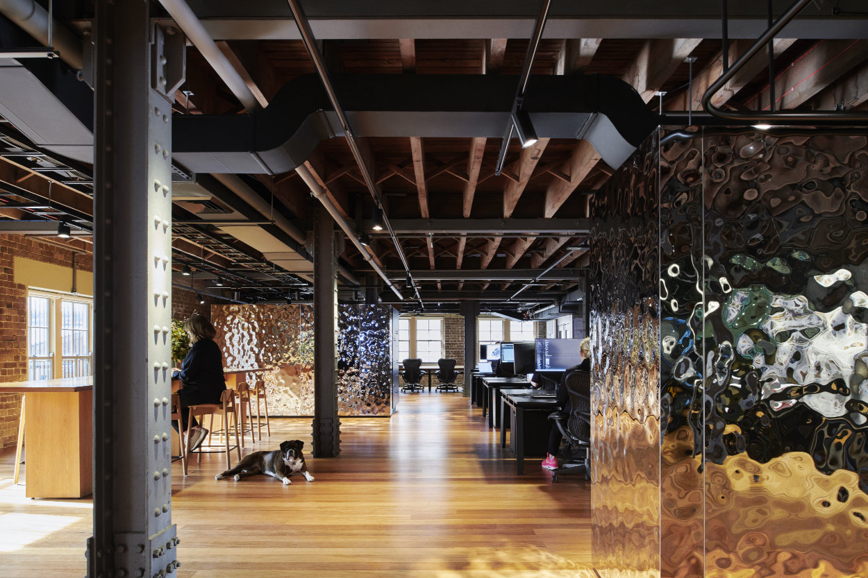 WAM’s new studio is designed to foster collaboration, creativity, and a sense of community, and celebrates the beautiful historic buildings in the area.