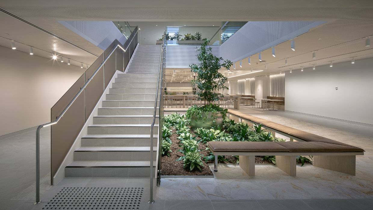 WMK’s agile planning strategy centered on the introduction of a central interconnecting stair